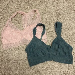 Cute and comfy lace bralettes